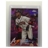 Ozzie Albies 2018 Topps Chrome Rookie *Pink...