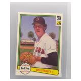 Bob Stanley 1982 Donruss Auto