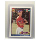 Chipper Jones 1991 Topps #1 Draft Pick
