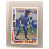 George Brett 1982 Topps In Action