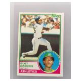 Rickey Henderson 1983 Topps
