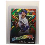 Yoshinobu Yamamoto 2025 Topps Chrome Future Stars