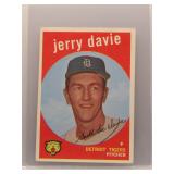 Jerry Davie 1959 Topps