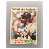 Willie McCovey 1978 Topps Record Breaker