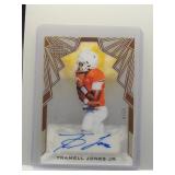 Tramell Jones Jr. 2025 Leaf Trinity Auto /50