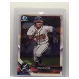Ronald Acuna 2018 Bowman Chrome Rookie