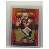 Brock Bowers 2025 Certified Red /99