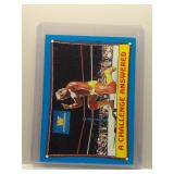 Hulk Hogan 1987 Topps A Challenge Answered