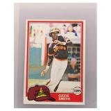 Ozzie Smith 1981 Topps