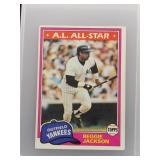 Reggie Jackson 1981 Topps Al-Star