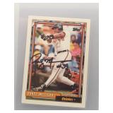 Randy Milligan 1992 Topps Auto