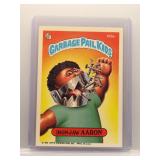 Iron-Jaw Aaron 1986 Topps Garbage Pail Kids