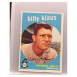 Billy Klaus 1959 Topps