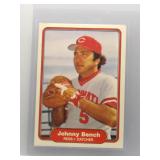 Johnny Bench 1982 Fleer
