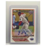 Eddinson Paulino 2023 Topps Pro Debut Auto