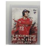 Juan Soto 2018 Topps Legends in the Making Rookie