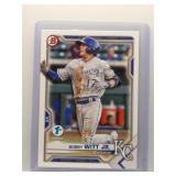 Bobby Witt, Jr. 2020 Bowman Prospects
