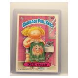 Dee Faced 1986 Topps Garbage Pail Kids