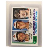 Cal Ripken 1982 Topps Orioles Future Stars