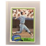 Dale Murphy 1981 Topps