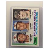 Cal Ripken 1982 Topps Orioles Future Stars
