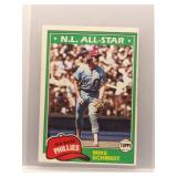 Mike Schmidt 1981 Topps All-Star