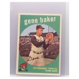 Gene Baker 1959 Topps