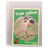 Frank Sullivan 1959 Topps