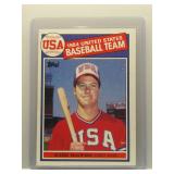 Mark McGwire 1985 Topps Olympic Rookie