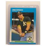 Jose Canseco 1987 Fleer