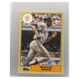Willie Mays 2022 Topps '87