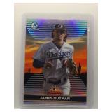 James Outman 2022 Bowman Chrome Arizona Fall...