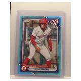 Elijah Green 2024 Bowman Light Blue /499