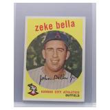 Zeke Bella 1959 Topps