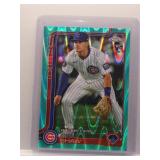 Matt Shaw 2025 Topps Chrome Update Rookie Aqua...