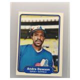 Andre Dawson 1982 Fleer