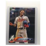 Ronald Acuna 2018 Topps Chrome Rookie HMT25