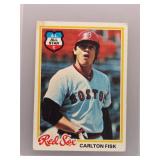 Carlton Fisk 1978 Topps