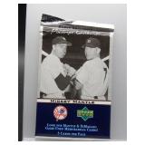 2001 Upper Deck Pinstripe Exclusive Sealed Pack