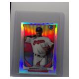 Francisco Lindor 2014 Mini Bowman Chrome...