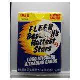 1988 Fleer Baseball Hottest Stars Sealed Set