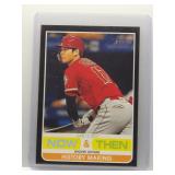 Shohei Ohtani 2020 Topps Heritage Now & Then