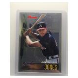 Andruw Jones 2002 Bowman Chrome Rookie Reprint