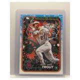Mike Trout 2024 Topps Holiday
