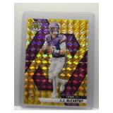 JJ McCarthy 2025 Mosaic Yellow Reactive