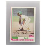 Rickey Henderson 1982 Topps