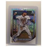 Bobby Witt, Jr. 2025 Bowman Chrome Mojo Refractor