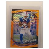 Khalil Shakir 2025 Prizm Orange Wave