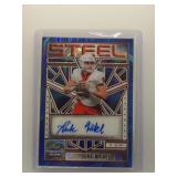 Luke Nickel 2025 Leaf Steel Auto Blue Lava /1
