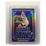 Stephen Curry 2025 Optic Winner Stays